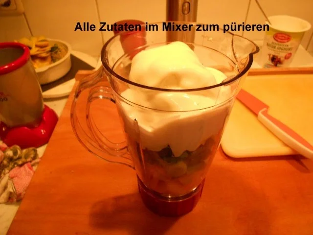 Rezept: Mango Frühlingszwiebel-Dip Bild Nr. 5 Mango Frühlingszwiebel-Dip - Rezept - Bild Nr. 5