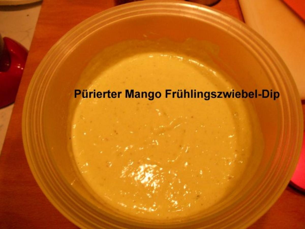 Mango Frühlingszwiebel-Dip - Rezept mit Bild - kochbar.de
