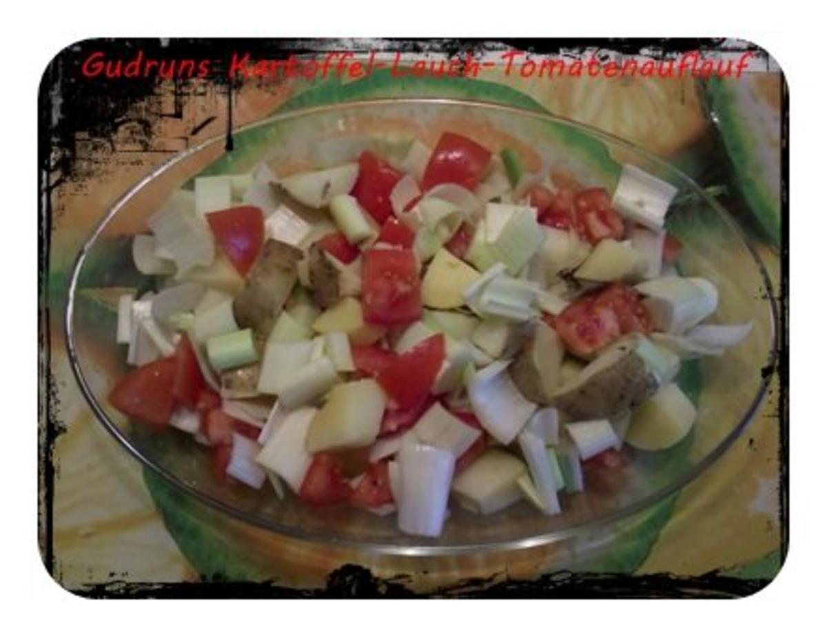Gemüse: Kartoffel-Lauch-Tomatenauflauf - Rezept - Bild Nr. 3