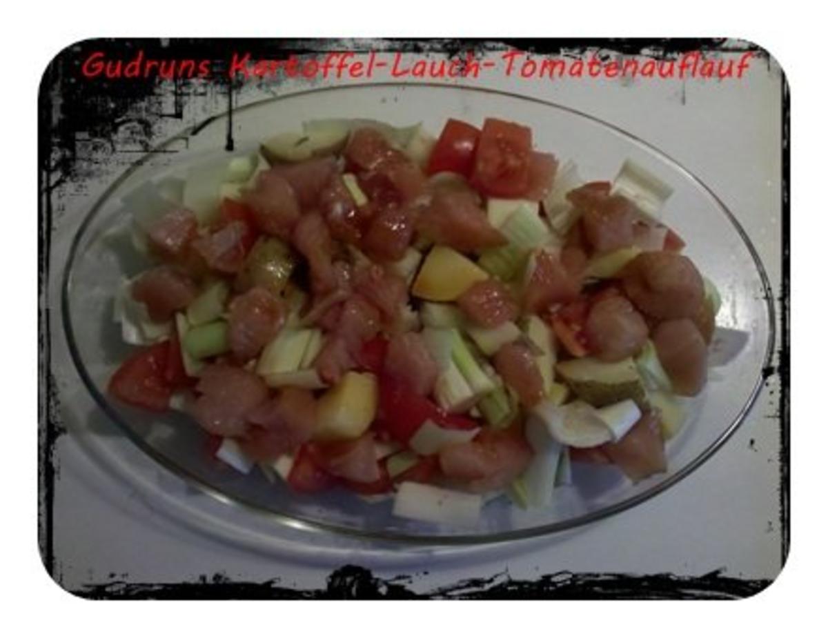 Gemüse: Kartoffel-Lauch-Tomatenauflauf - Rezept - Bild Nr. 6