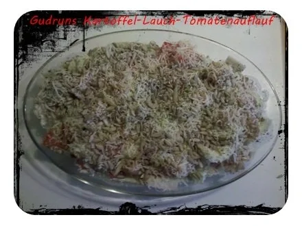 Rezept: Gemüse: Kartoffel-Lauch-Tomatenauflauf Bild Nr. 9 Gemüse: Kartoffel-Lauch-Tomatenauflauf - Rezept - Bild Nr. 9