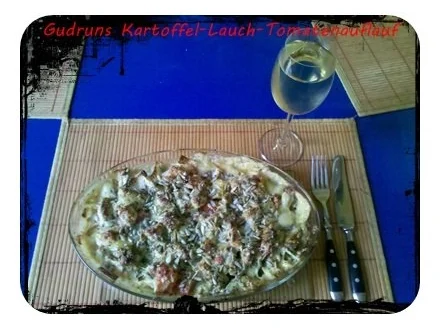 Rezept: Gemüse: Kartoffel-Lauch-Tomatenauflauf Bild Nr. 11 Gemüse: Kartoffel-Lauch-Tomatenauflauf - Rezept - Bild Nr. 11