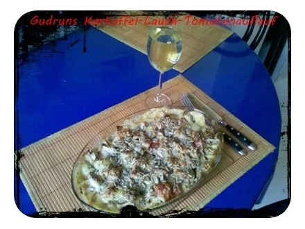 Rezept: Gemüse: Kartoffel-Lauch-Tomatenauflauf Bild Nr. 13 Gemüse: Kartoffel-Lauch-Tomatenauflauf - Rezept - Bild Nr. 13
