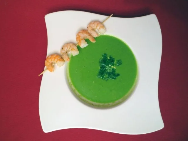 Grünes Proseccosüppchen - Rezept