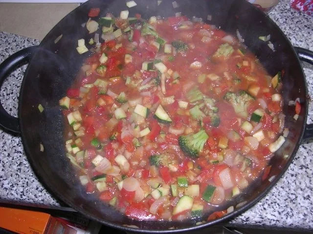 Fisch auf Reis und Gemüse - Rezept - Bild Nr. 2