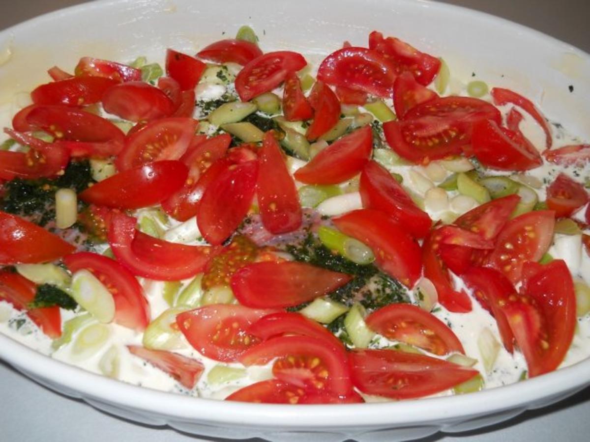 Rezept: Fischfilet mit Tomaten Bild Nr. 6 Fischfilet mit Tomaten - Rezept - Bild Nr. 6