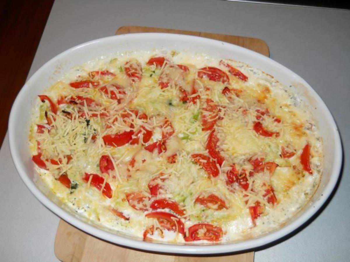 Rezept: Fischfilet mit Tomaten Bild Nr. 9 Fischfilet mit Tomaten - Rezept - Bild Nr. 9