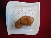 Lachsschnittchen auf geröstetem bergischem Brot mit frischem Meerrettich - Rezept