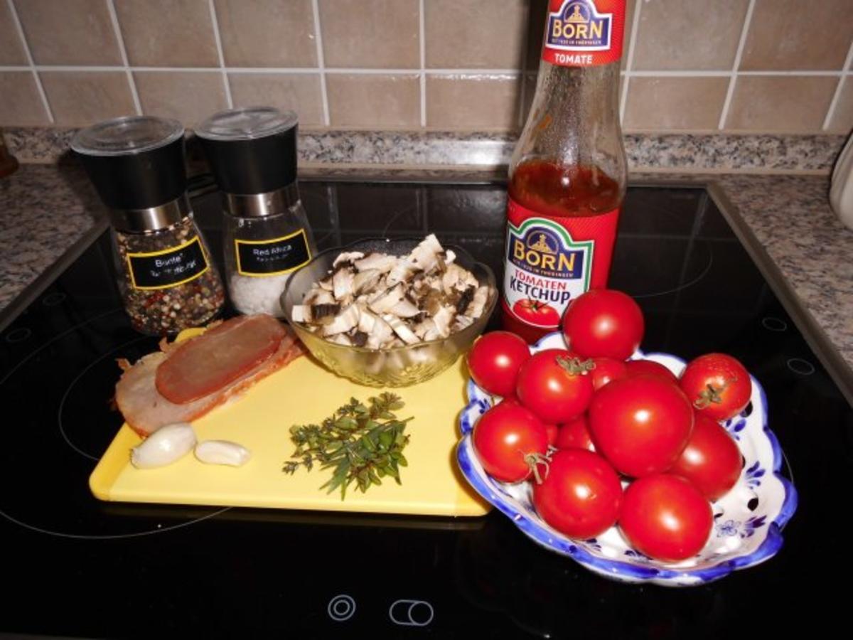 Tomaten-Champignon-Soße>> - Rezept - Bild Nr. 2