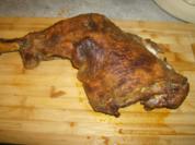 knusprige Putenkeule - Rezept