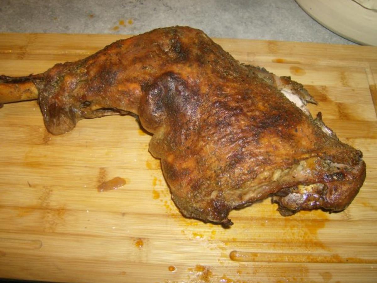knusprige Putenkeule - Rezept mit Bild - kochbar.de