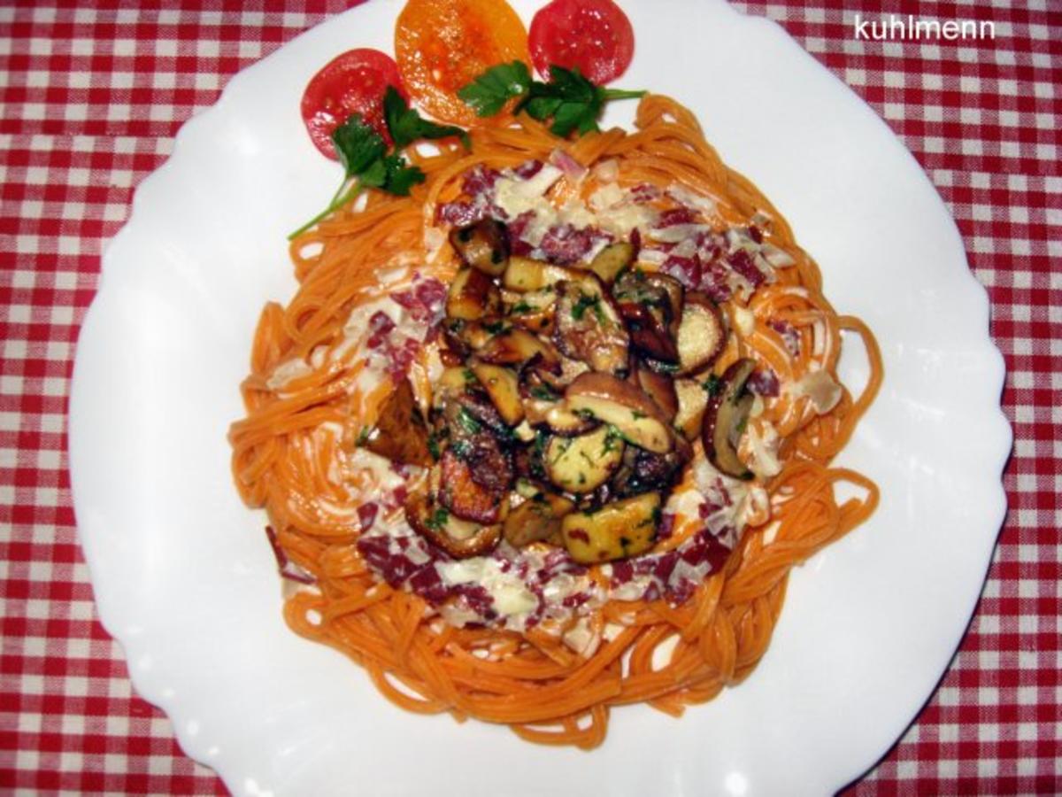 Pastagericht nach Jägerart - Rezept mit Bild - kochbar.de
