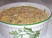 Beilagen: Pikante Schmorgurken-Pfanne mit cremiger Senfsoße - Rezept