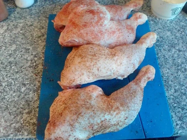 Chili con Pollo Resteverwertung des Rotweingemüsesuds von gestern - Rezept - Bild Nr. 3