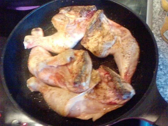 Chili con Pollo Resteverwertung des Rotweingemüsesuds von gestern - Rezept - Bild Nr. 4