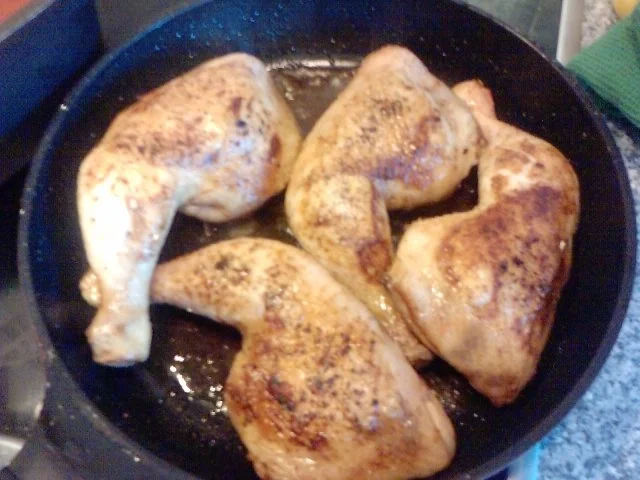 Chili con Pollo Resteverwertung des Rotweingemüsesuds von gestern - Rezept - Bild Nr. 7