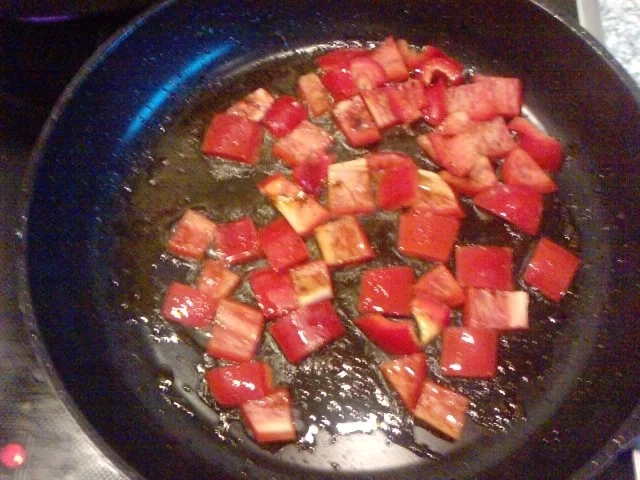 Chili con Pollo Resteverwertung des Rotweingemüsesuds von gestern - Rezept - Bild Nr. 12