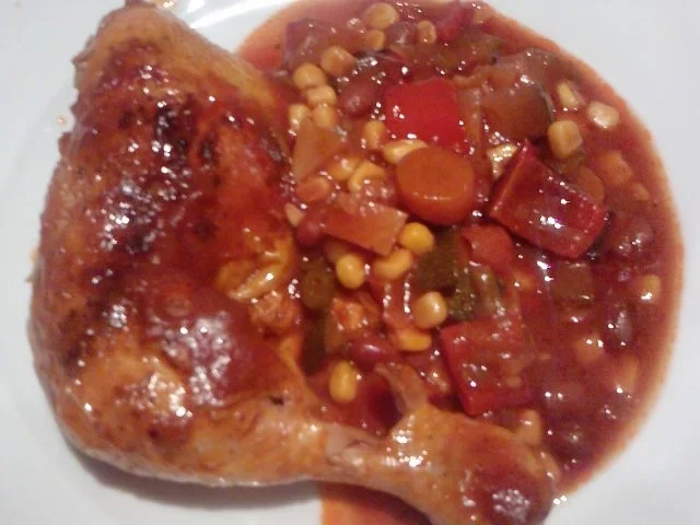 Chili con Pollo Resteverwertung des Rotweingemüsesuds von gestern - Rezept - Bild Nr. 14