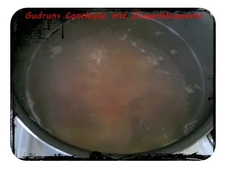 Nudeln: Conchiglie mit Kräuter-Ziegenkäse-Pesto - Rezept - Bild Nr. 7