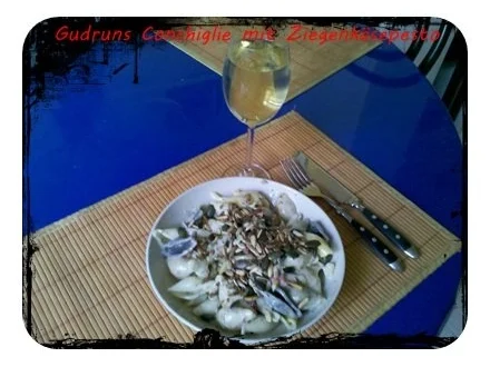 Nudeln: Conchiglie mit Kräuter-Ziegenkäse-Pesto - Rezept - Bild Nr. 10