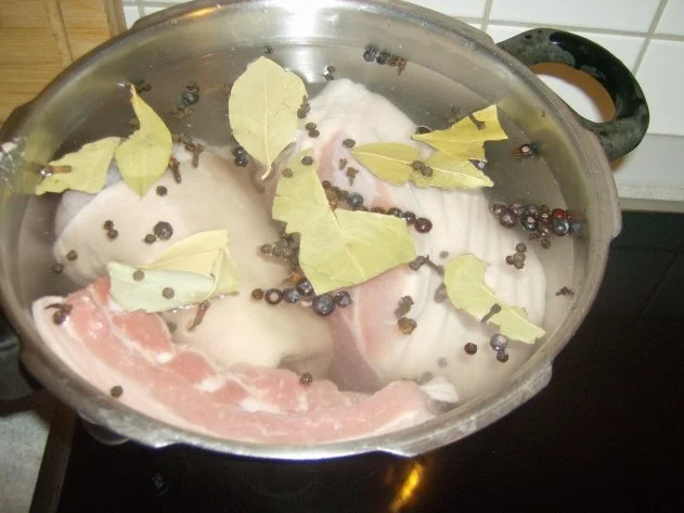 Oktoberfesthaxn Eisbein und Wammerl gekocht - Rezept - Bild Nr. 3