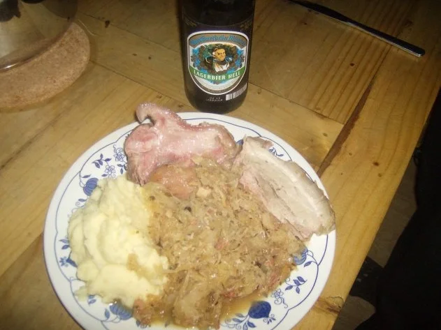 Oktoberfesthaxn Eisbein und Wammerl gekocht - Rezept