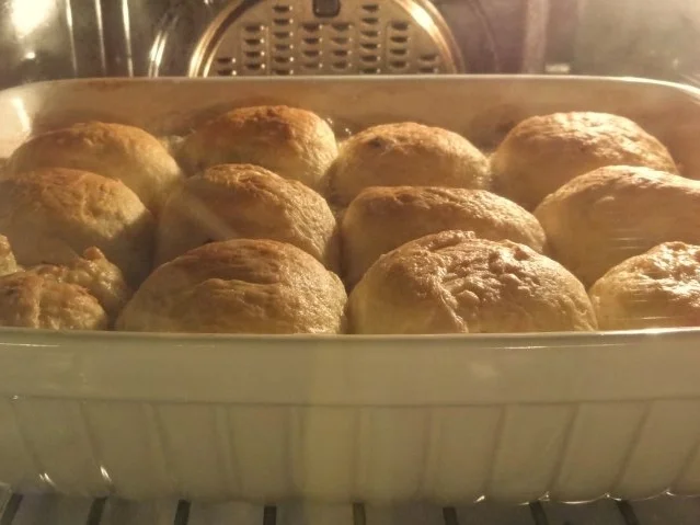 Rezept: Sauerkrautbuchteln mit Speck Sauerkrautbuchteln mit Speck - Rezept