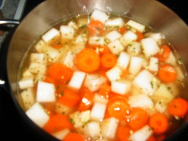 Eier mit Gemüse -Ragout - schnell &amp; einfach - von wastel