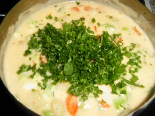 Rezept: Eier mit Gemüse -Ragout Bild Nr. 10 Eier mit Gemüse -Ragout - Rezept - Bild Nr. 10