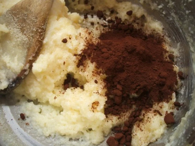 Rezept: Dessert: Schoko-Grießflammeri mit Schuss und Knusperli Bild Nr. 4 Dessert: Schoko-Grießflammeri mit Schuss und Knusperli - Rezept - Bild Nr. 4