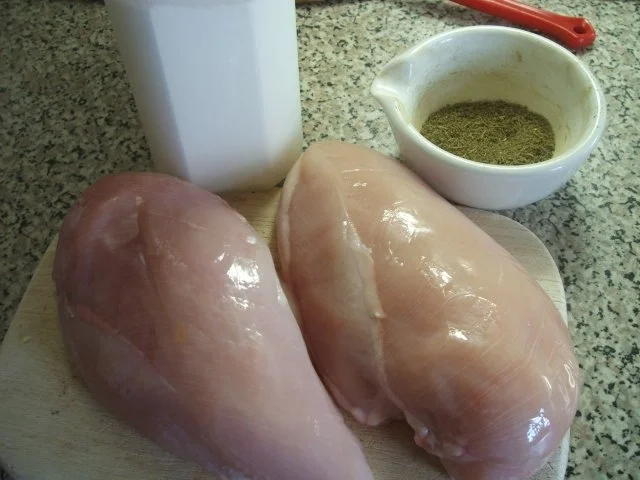 Geflügel: Hähnchenbrust - gefüllt mit Champignon und Frühlingszwiebeln - Rezept - Bild Nr. 6