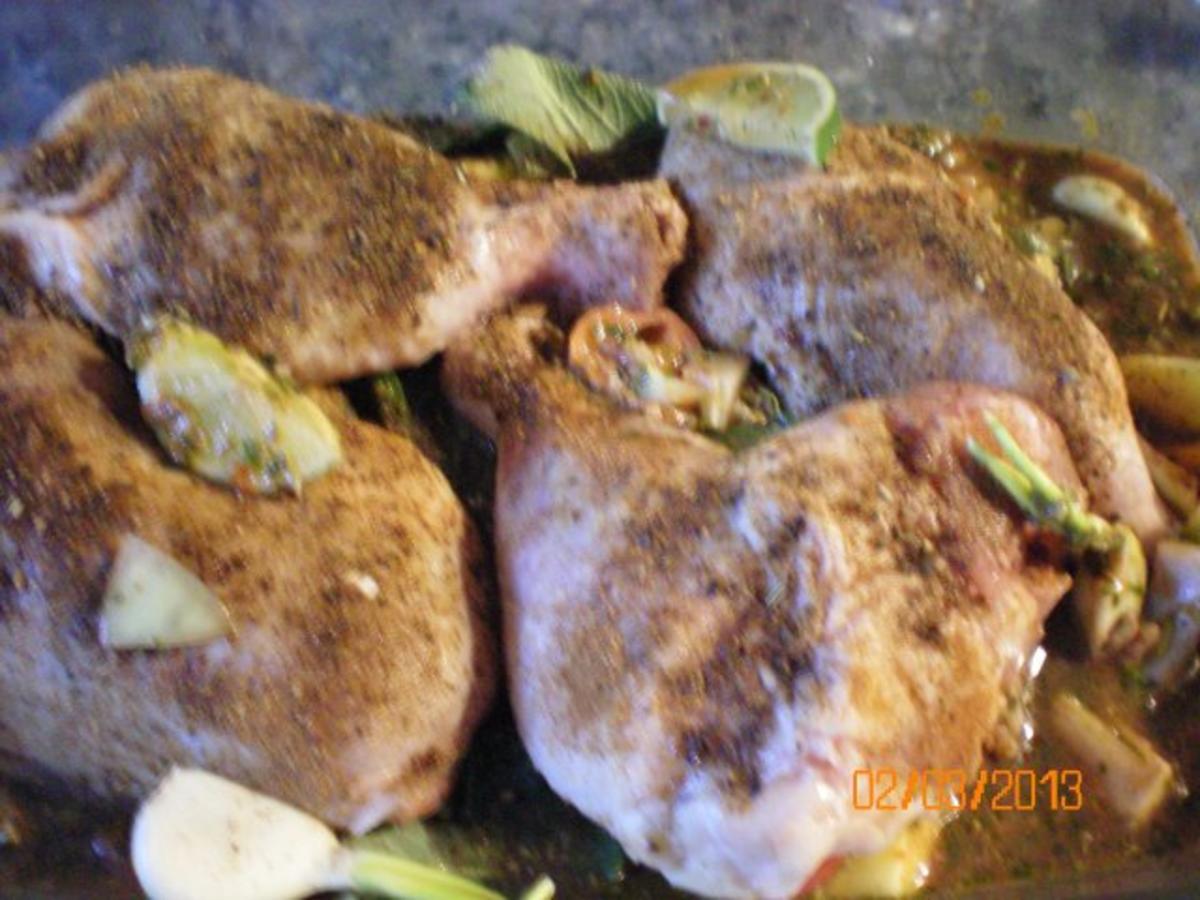 Geflügel: Hühnerbeine auf die Schnelle - Rezept - Bild Nr. 2