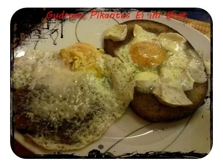 Rezept: Abendbrot: Ei im Brot â la Gudrun Abendbrot: Ei im Brot â la Gudrun - Rezept