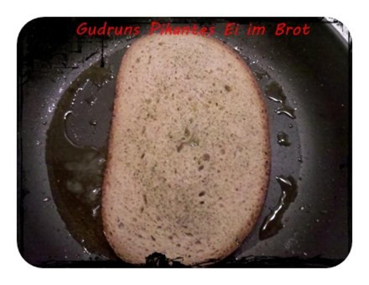 Abendbrot: Ei im Brot â la Gudrun - Rezept - Bild Nr. 2