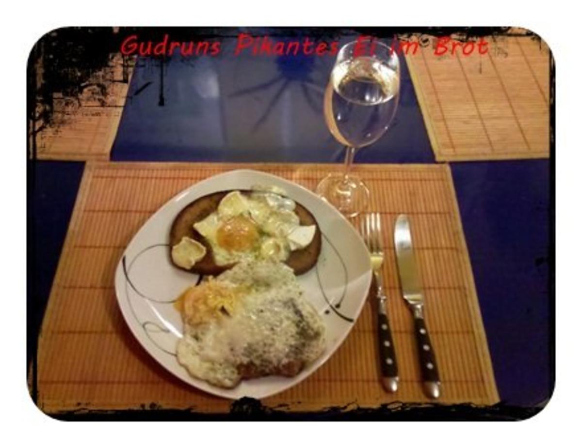 Abendbrot: Ei im Brot â la Gudrun - Rezept - Bild Nr. 6