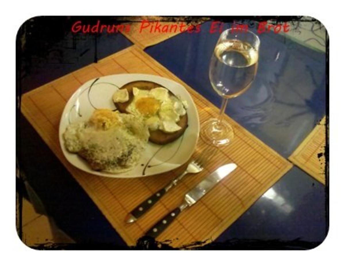 Abendbrot: Ei im Brot â la Gudrun - Rezept - Bild Nr. 7