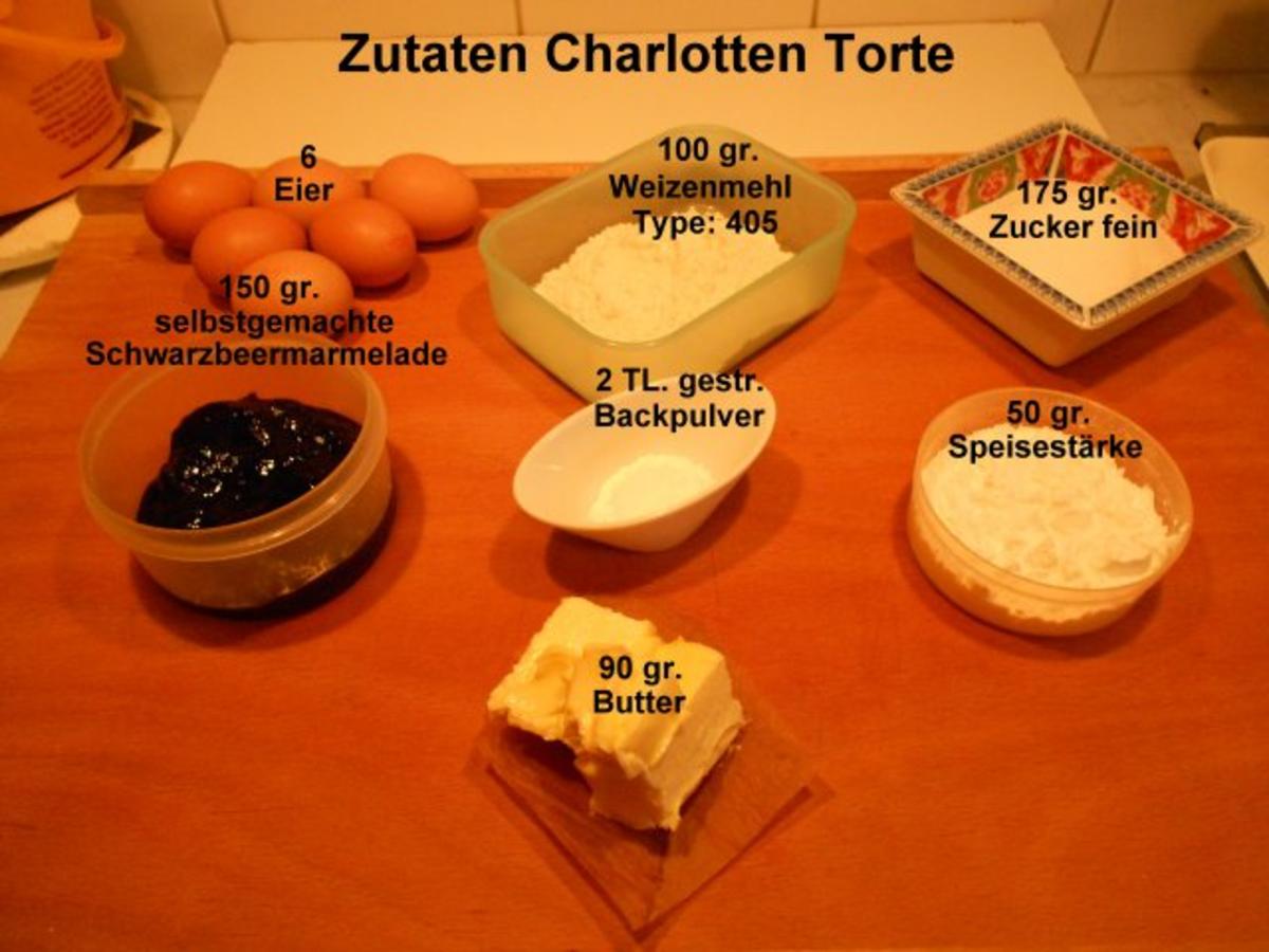 Himbeer-Schwarzbeeren  Charlotten Torte - Rezept - Bild Nr. 2