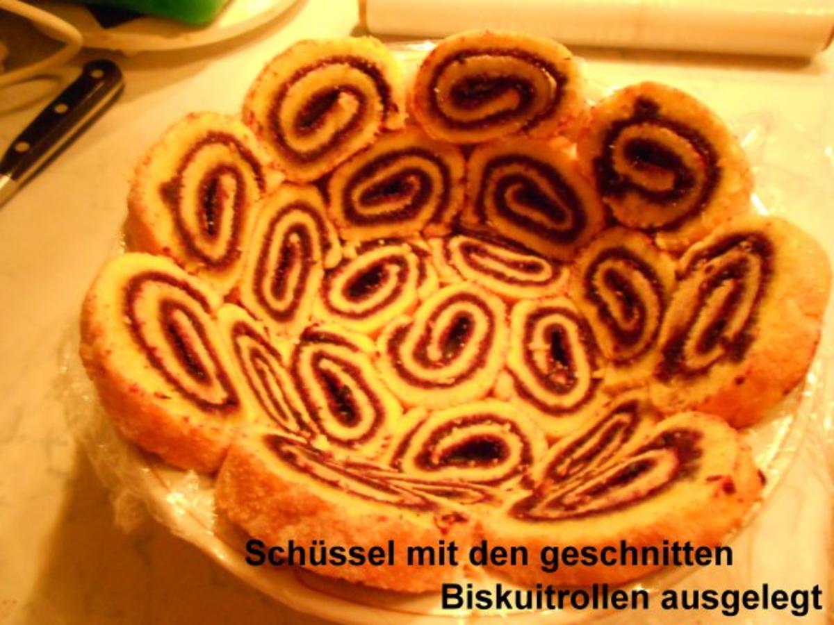Himbeer-Schwarzbeeren  Charlotten Torte - Rezept - Bild Nr. 40