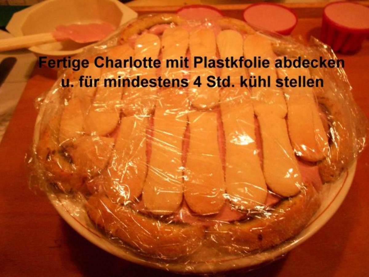 Himbeer-Schwarzbeeren  Charlotten Torte - Rezept - Bild Nr. 63
