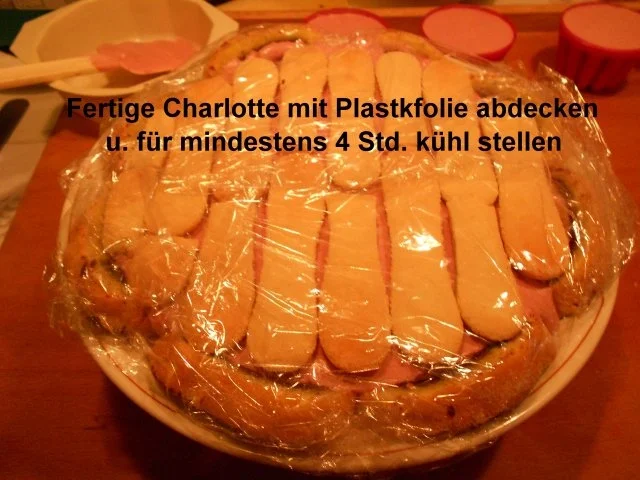 Himbeer-Schwarzbeeren  Charlotten Torte - Rezept - Bild Nr. 63