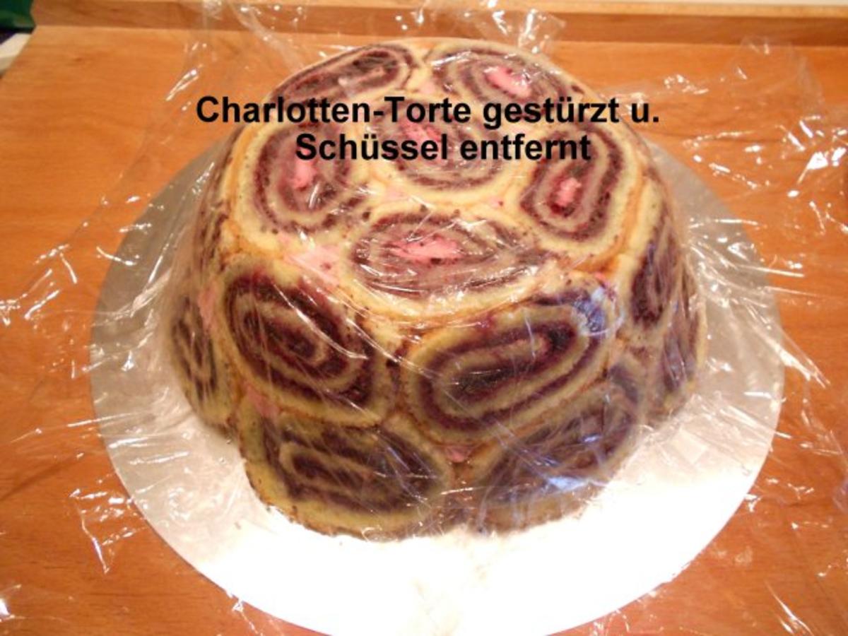 Himbeer-Schwarzbeeren  Charlotten Torte - Rezept - Bild Nr. 66