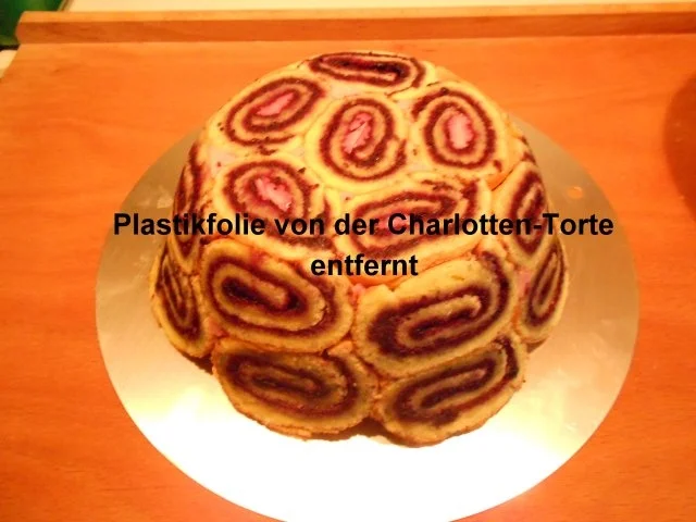 Himbeer-Schwarzbeeren  Charlotten Torte - Rezept - Bild Nr. 67
