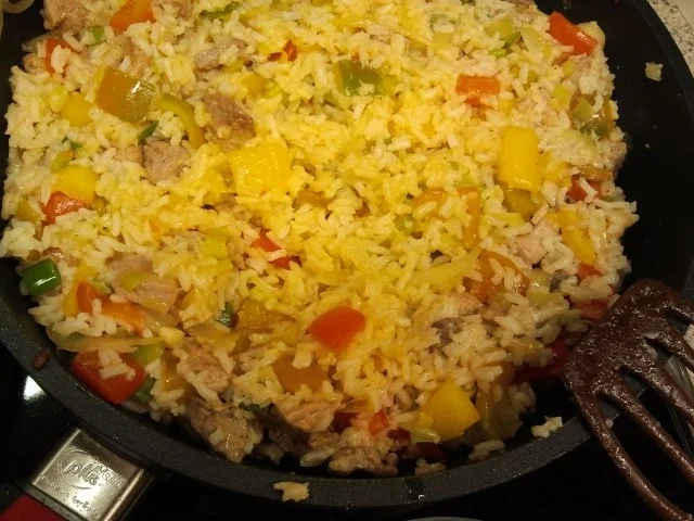 Rezept: Paprika-Reis-Pfanne Bild Nr. 10 Paprika-Reis-Pfanne - Rezept - Bild Nr. 10