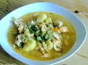 Rezept: Lachs-Suppe mit Tortellini Lachs-Suppe mit Tortellini - Rezept