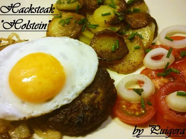Hacksteak "Holstein" - Rezept