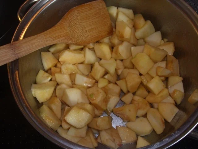 Rezept: Apfelkompott Bild Nr. 2 Apfelkompott - Rezept - Bild Nr. 2
