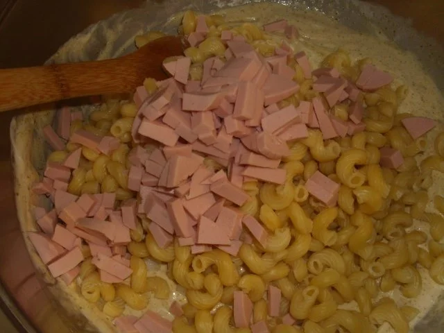 Rezept: Nudelsalat mit Currymajo Bild Nr. 4 Nudelsalat mit Currymajo - Rezept - Bild Nr. 4