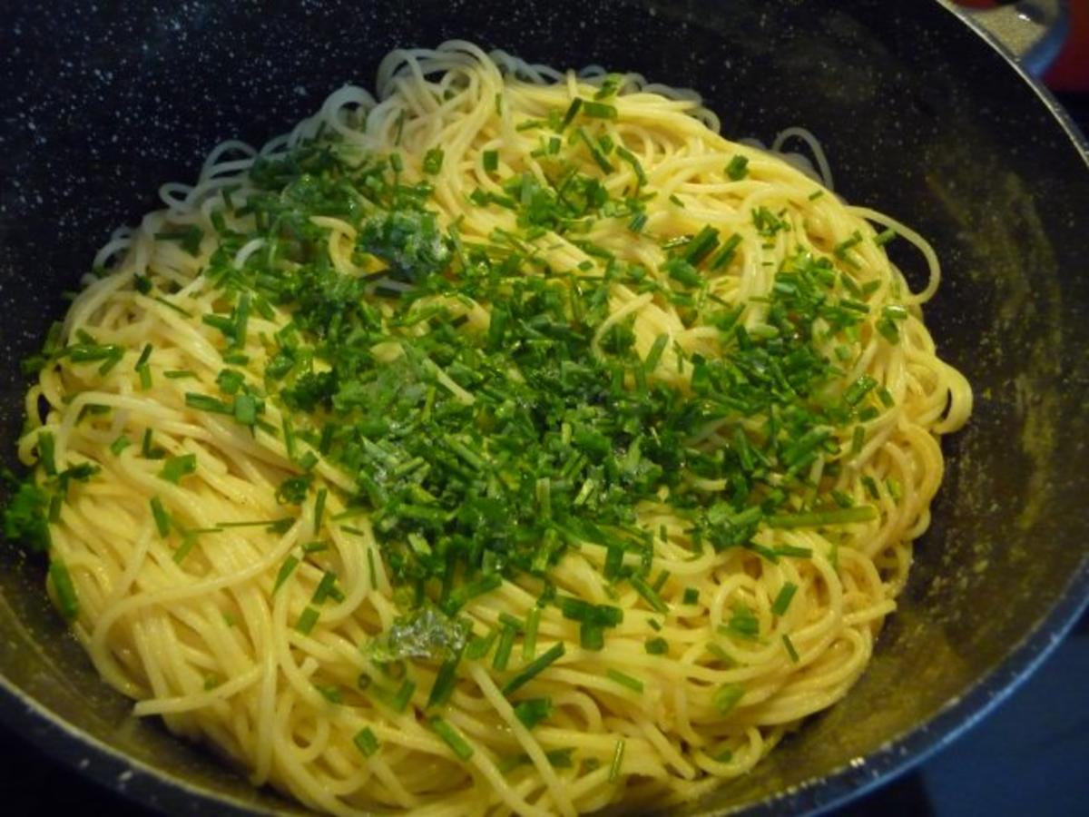 Geflügel : Entenbrust an gebutterten Spaghetti - Rezept - Bild Nr. 10