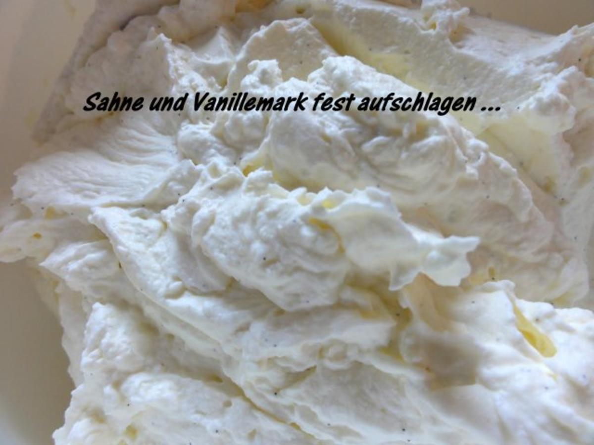 Dessert:   BAYRISCHE CREME mit Himbeermus - Rezept - Bild Nr. 3