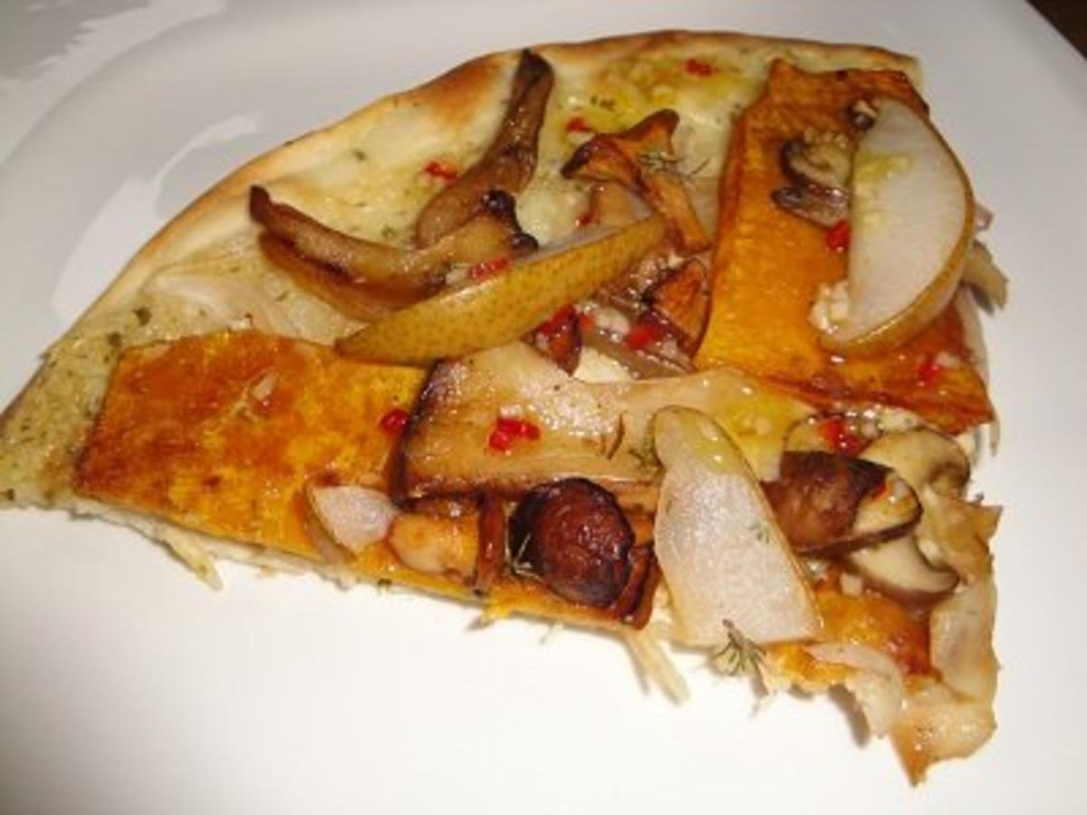 Bilder für Herbstlicher Flammkuchen Rezept